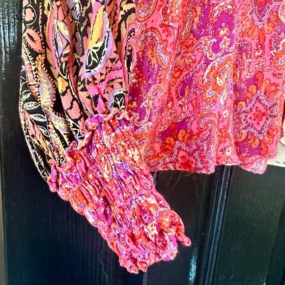 Free People Gemini Blouse. Size Small. Excellent Condition. - Picture 5 of 9